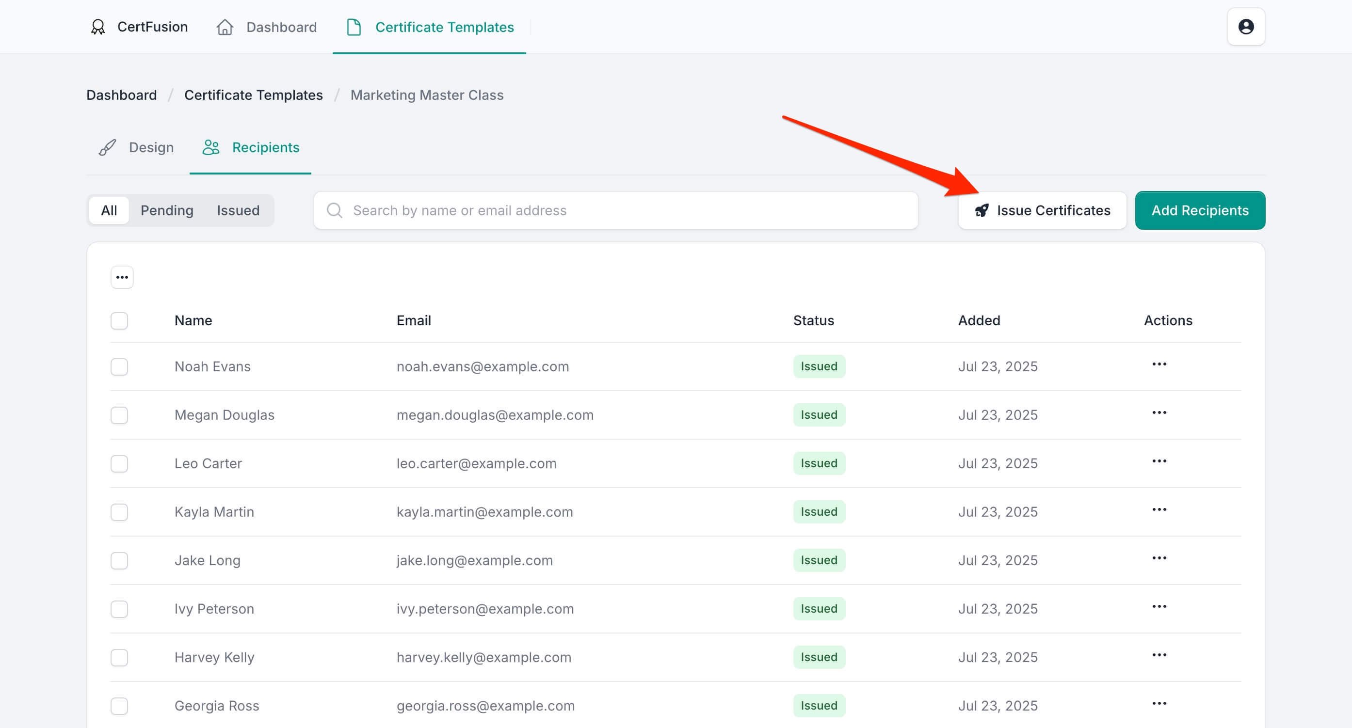 Generate Certificates